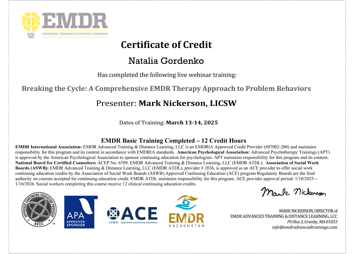 EMDR Basic